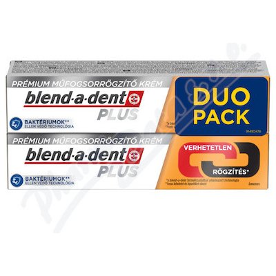 Blend-a-Dent Plus upevňující krém duo pack 2x 40 g – Zboží Dáma