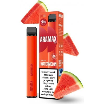 Aramax Bar 700 Watermelon 20 mg 700 potáhnutí – Zboží Mobilmania