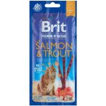 Brit Premium by Nature Cat Salmon & Trout 3 sticks 15 g – Sleviste.cz