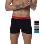 Vincent Creation boxerky bavlněné černé červ. guma – Zboží Dáma