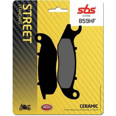 Přední brzdové destičky SBS Derbi 125 Terra Adventure 2008 - 2014 směs HF – Hledejceny.cz