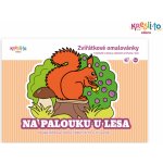 Kresli.to Zvířátkové omalovánky Na palouku u lesa – Hledejceny.cz