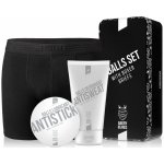 Angry Beards Komplexní péče o kule + Boxerky dárková sada Antistick 55 g + Antisweat 75 ml + Boxer Briefs L dárková sada – Sleviste.cz