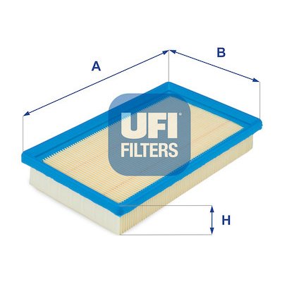 Vzduchový filtr UFI 30.858.00 – Hledejceny.cz