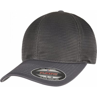 Urban Classics Prodyšná trucker 360° Flexfit Omnimesh šedá uhlová – Hledejceny.cz