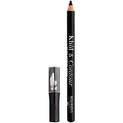 Bourjois Paris Khol & Contour & Sharpener dlouhotrvající tužka na oči s ořezávátkem black 1,2 g – Hledejceny.cz