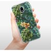 Pouzdro a kryt na mobilní telefon Samsung iSaprio Tropical Green 02 Samsung Galaxy J3 2017