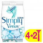 GILLETTE VENUS SIMPLY2 POHOTOVÁ HOLÍTKA 4+2 KS