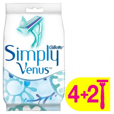Gillette Simply Venus 2 6 ks – Zboží Mobilmania
