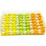 Kuřátka plyšová 3cm ve 3 barvách 84ks – Zboží Dáma