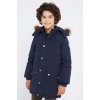 Dětský kabát Guess bunda N3BL06 WFVK0 Modrá