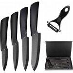 Sada 4 keramických profesionálních kuchyňských NOŽE – Zboží Dáma