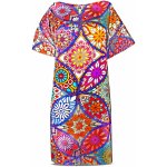 Biju dámské letní pončo s květinovými ornamenty XM-07-1 9001863-1 – Zboží Dáma