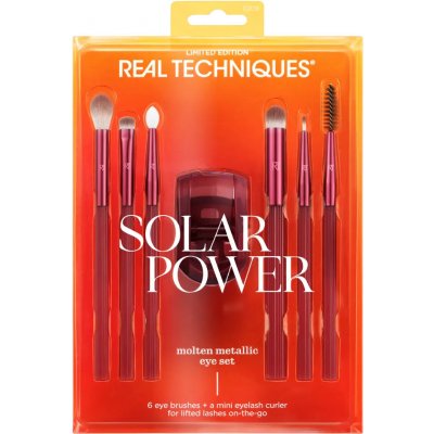 Real Techniques Solar Power Molten Metallic Eye Set štětec dárková sada – Zboží Dáma