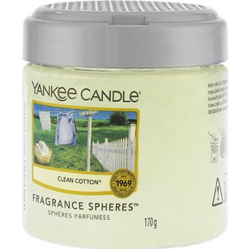 Yankee Candle vonné perly Spheres Clean Cotton 170 g