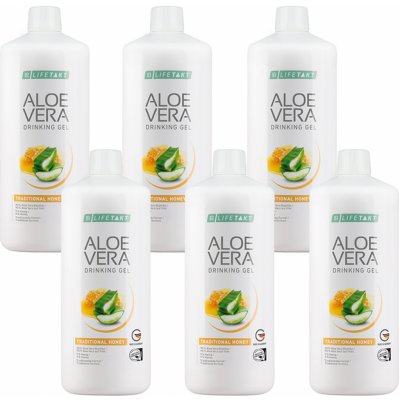 LR Aloe Vera Drinking Gel Traditional Med 6 x 1000 ml – Hledejceny.cz