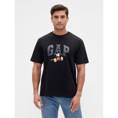 Tričko Gap & Disney Everyday Soft Černá – Sleviste.cz