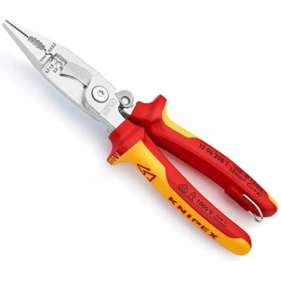 Kleště Knipex 13 96 200 T univerzální elektroinstal T VDE 1000V – Zboží Dáma