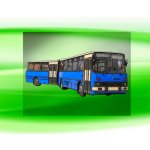 autobus IKARUS 280 DTF nažehlovačka 9x4 cm – Zboží Dáma