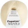 Příze BELLATEX Příze Angora Merino Papatya 100 g - 1930 smetanová