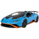 Rastar RC auto Lamborghini Huracán STO 2,4GHz, RTR modrá 1:14 – Sleviste.cz