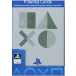 CurePink Hrací karty v plechové krabičce Playstation – Zboží Mobilmania