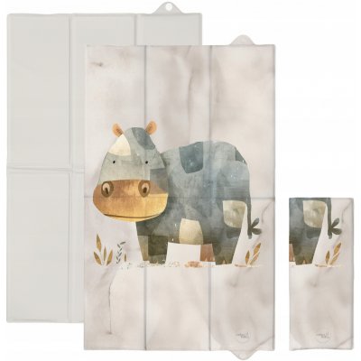 Ceba baby Podložka cestovníBasic Cosy Hippo 80 x 50 – Zbozi.Blesk.cz