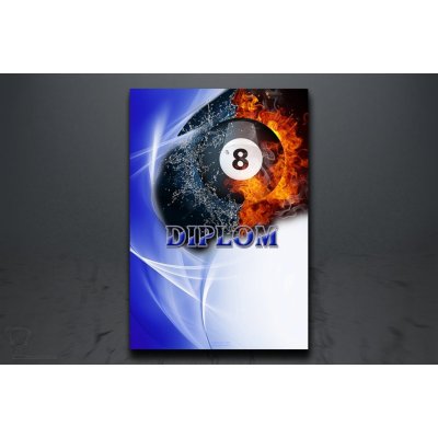 Diplom billiard/D14_A5 – Zboží Dáma
