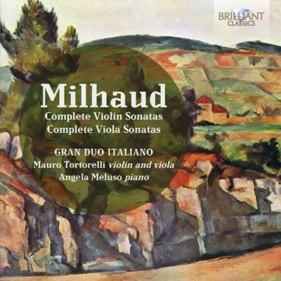 MILHAUD - Complete Violin and Viola Sonatas CD – Zboží Mobilmania