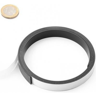 Magnetická samolepicí páska 25,4 mm, metráž, isotropní