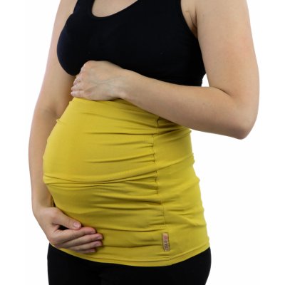 VFstyle těhotenský pás Bamboo hořčicový – Zboží Dáma