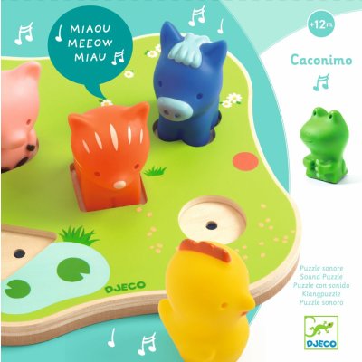 Djeco zvuková vkládačka Caconimo – Zboží Mobilmania