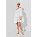 Karl Lagerfeld KARL DNA OFF SHOULDER DRESS WHITE – Zboží Mobilmania