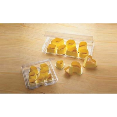 Sambonet Paderno Industrie VYKRAJOVÁTKA PLASTOVÁ - SADA 9-ti ks, průměr 6,5 cm – Hledejceny.cz