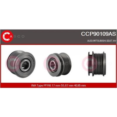 Řemenice, generátor CASCO CCP90109AS – Hledejceny.cz