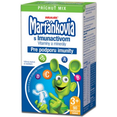 Walmark Marťánci s Imunactivem 90 tablet – Hledejceny.cz