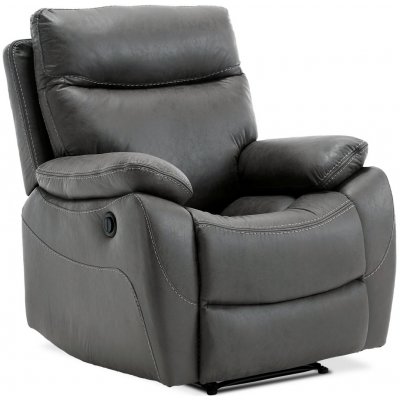 Vikio AKR140S polohovací elektrické potah šedá látka – Zboží Dáma