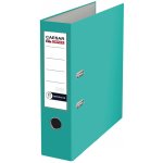 Smartline Pořadač A4 75 mm páka poloplastový, tyrkysový – Zboží Živě