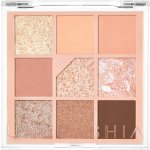 Unleashia Glitterpedia Eye Palette Veganská paletka očních stínů 3 všechny barvy Coralpink 6,6 g – Zboží Dáma