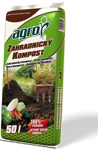 Agro Zahradnický kompost 50 l od 155 Kč - Heureka.cz