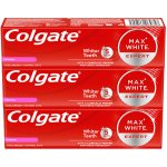 Colgate Max White Expert Original 3 x 75 ml – Zboží Mobilmania