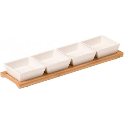 KESPER Servírovací misky s tácem bambus 58065 – Sleviste.cz