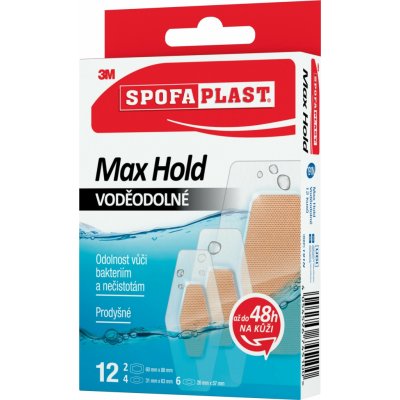 Spofaplast Max Hold Voděodolné náplasti 191N 1 2 ks – Zbozi.Blesk.cz