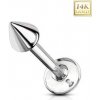 Piercing Šperky4U zlatý piercing do brady labreta ZL01103-1206-WG