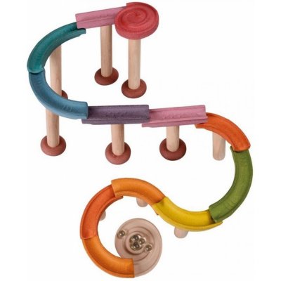 Plan Toys Kuličková dráha Deluxe – Zboží Mobilmania