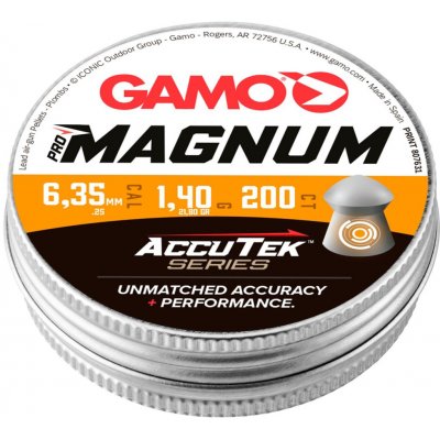 Diabolky Gamo Accutek Pro Magnum Penetration cal 6,35 mm 200 ks – Zbozi.Blesk.cz