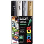 Uni Posca PC-1M 4 ks mix barev – Zboží Dáma