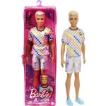 Barbie Módní příběhy Ken Kostkované tričko – Zbozi.Blesk.cz