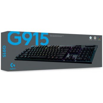Logitech G915 LIGHTSPEED Wireless RGB Mechanical Gaming Keyboard 920-008910
