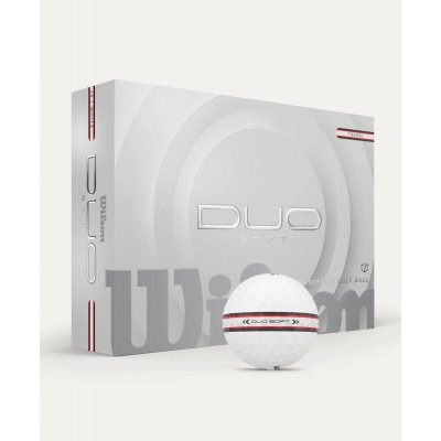 Wilson Staff Duo Soft bílé 12 ks – Zboží Dáma